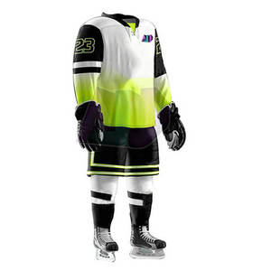 Uniforme de Hockey sobre Hielo de Última Moda, Servicio OEM Personalizable, Hecho de Material Transpirable y Ligero para un Uso Duradero - Product Image 4