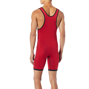 Maillot de lutte avec logo personnalisé maillot de sublimation nouveauté vêtements de sport d'équipe éléments phosphorescents - Product Image 3