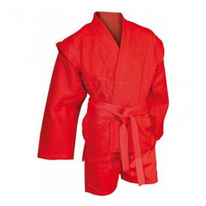 Uniforme de Sambo de Algodón de Alta Calidad, Diseñado para Adultos, para Práctica Diaria, Desarrollo de Habilidades, Costuras Reforzadas en la Parte Delantera, Uso Duradero - Product Image 5