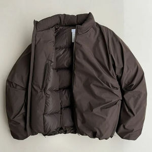 Chaqueta de Invierno de Alta Calidad para Hombre, Chaqueta Informal Transpirable de Tela de Lana con Cierre de Cremallera para Mayoristas - Product Image 6