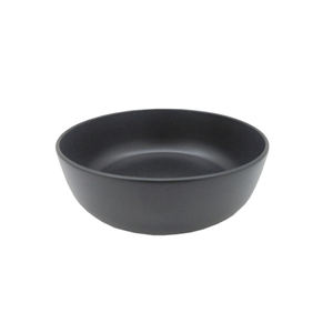 Tazón de forma redonda Color negro Diseño moderno Cocina y mesa Tazón de servicio de hierro y tazones decorativos Hecho a mano a granel - Product Image 1