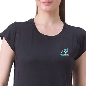 เสื้อยืดผ้าฝ้ายระบายอากาศสำหรับผู้หญิงเสื้อยืดพิมพ์ลายแบบมืออาชีพเสื้อแขนสามส่วนแบบลำลองพิมพ์โลโก้ได้ตามต้องการสำหรับฤดูร้อน - Product Image 5