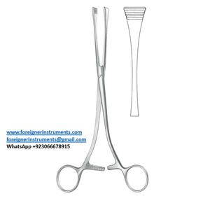 Pinces à tissus Lane 15 cm, manuelles, en acier inoxydable, réutilisables, ensemble d'instruments chirurgicaux - Product Image 3