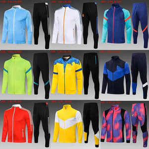 Conjuntos de chaqueta de fútbol de color degradado-Equipo de entrenamiento de ropa de fútbol elegante para equipos con MOQ bajo - Product Image 3