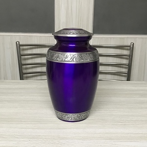 Urnes de crémation en métal de qualité supérieure pour les cendres humaines Urnes funéraires Fabricant en vrac usine métal Urne humaine en vrac Coût - Product Image 6