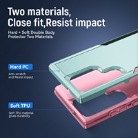 Nouveau PC TPU Hybrid Armor Housse de protection Samsung Galaxy S24 Ultra antichoc étui de téléphone portable Caméra Protection d'écran Oppo XR