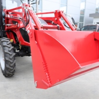 Équipement agricole, tracteur agricole 4x4, 70 ch, 80 ch, 90 ch, 100 ch, tracteur compact, mini-tracteur de ferme, tracteur de jardin avec cabine