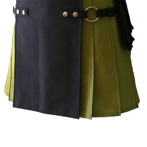 Elegante Kilt Escocés de Tartán para Hombre con Cintura Ajustable y Corte Entallado, Ideal para Ocasiones Formales y Uso Diario - Product Image 6