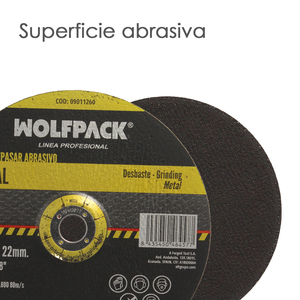 Disco abrasivo Plus per smerigliatura Ø 230 x Ø 22 mm. Spessore 6,4 mm. - Product Image 3