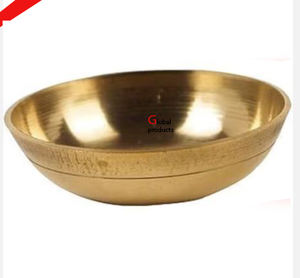 2025 high selling round shape copper <b>dessert</b> serving <b>bowl</b> for hotel restaurant and bar - Product Image 5