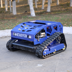 Tondeuse à <span class=keywords><strong>gazon</strong></span> professionnelle sans fil autopropulsée télécommandée à chenilles, largeur de <span class=keywords><strong>coupe</strong></span> 550 mm, pente 45°, <span class=keywords><strong>coupe</strong></span>-herbe RC - Product Image 6