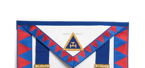 Tablier maçonnique d'arche royale de qualité supérieure | Tablier de broderie fait main pour la loge de franc-maçon | Fabricant de Regalia personnalisé Pakistan - Product Image 5