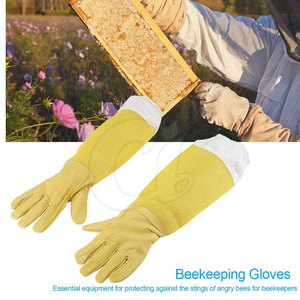 Guantes de Apicultura de Cuero de Alta Calidad, Resistentes al Desgaste, Equipo de Seguridad - Product Image 4