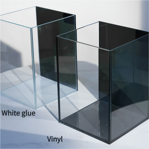 Groothandel Custom Kleine Transparante Kubus Desktop Ultra Witte Glazen Tank <span class=keywords><strong>Aquarium</strong></span> - Product Image 2