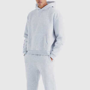 Chándal de lana de Terry francés unisex para hombre, chándal informal para hombre con logotipo personalizado - Product Image 2