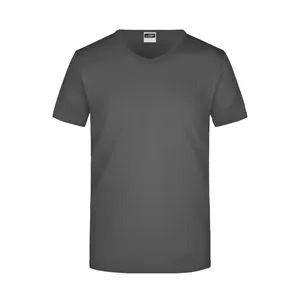 Camiseta Personalizada con Cuello en V y Corte Ajustado para Hombre, Camiseta Promocional Personalizable - Product Image 6