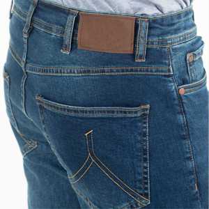 กางเกงยีนส์ผู้ชายพิมพ์ลายตรง-กลางเอวซักกลางเป็นมิตรกับสิ่งแวดล้อมและระบายอากาศได้ดีสำหรับฤดูหนาวออกแบบได้ตามต้องการ - Product Image 5