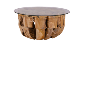 Mesa de Centro de Raíz de Teca Exótica en Estilo Lujoso, Resistente con Diseño Antiguo para Muebles de Exterior y Muebles para el Hogar - Product Image 2