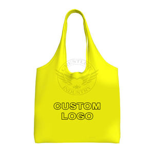 Bolsa de Mano Personalizada de Nailon con Asa de Cuerda, Logotipo, Imagen, Nombre, Texto para Mujeres y Hombres - Uso en las Cuatro Estaciones - Product Image 1