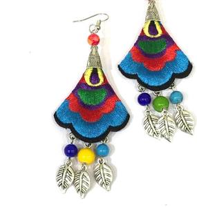 ต่างหูแบบลูกปัดหลายเม็ด รุ่นล่าสุด งานสั่งทำ สำหรับผู้หญิง เครื่องประดับงานเลี้ยง ราคาดีที่สุด ต่างหูลูกปัด ผลิตในอินเดีย - Product Image 2