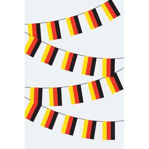 Germany Rectangular Party <b>Banners</b> Guirlande Elegant Fanions for Festive Decorations - Product Image 1