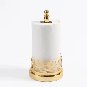 Top Selling Wooden Paper <b>Towel</b> Holder Custom Logo Option Stylish Durable Natural Walnut Finish - Product Image 5