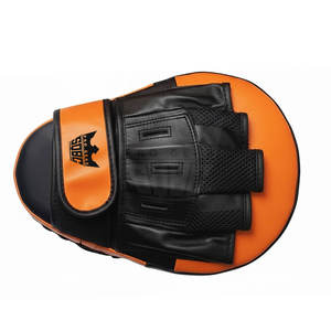 Mitaines de boxe en cuir pour entraînement, gants de MMA personnalisables, coussinets de boxe anti-humidité avec fermeture auto-agrippante, couleurs personnalisées - Product Image 6
