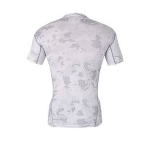 Rash Guard para hombre hecho a medida, ropa deportiva estirable de alta calidad, mejor precio, impresión sublimada larga para MMA para entrenamiento - Product Image 4