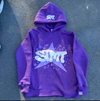 Hoodie court personnalisé en chenille brodée 3D pour homme, en molleton épais et doux (polyester/coton), respirant, anti-rétrécissement, tendance