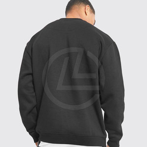 Sudadera holgada de gran tamaño para hombre, sudadera holgada con capucha y pantalones de chándal para hombre de mezcla de algodón de moda informal urbana - Product Image 3