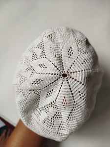 Chapeau de prière pour hommes musulmans tricoté à la main le plus vendu Kufi Kopiah fait avec 100% coton de qualité supérieure se sent plus doux et confortable chapeau musulman - Product Image 6
