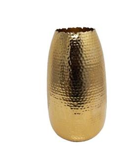 Jarrón de Flores de Metal de Hierro Hecho a Mano de Lujo con Acabado en Cobre, Color Oro Rosa de Diseño Moderno para Decoración de Bodas y Hogar - Product Image 4