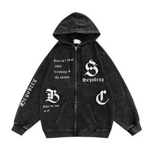 Women's Winter <b>Y2K</b> <b>Hoodies</b> Custom Size Zip Fleece Anti-Pilling Breathable OEM Service High Quality - Product Image 1