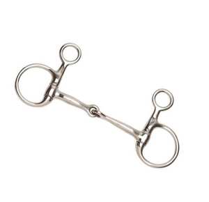 Nouveauté : Mors à anneaux doubles en acier inoxydable, garantie à vie pour l'entraînement des chevaux de dressage, TARIQ MFG CO - Product Image 4