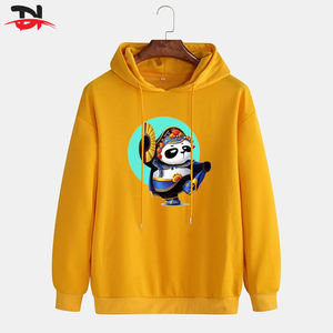 Sudadera con Capucha para Hombre, 100% Algodón, Corte Regular, con Bolsillo, Básica, Lisa, Térmica, Color Sólido, Otoño, con Logotipo Personalizable - Product Image 3