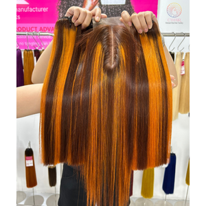 มัดผมดิบผมมนุษย์แบบเส้นผมมนุษย์จากเวียดนาม - Product Image 4