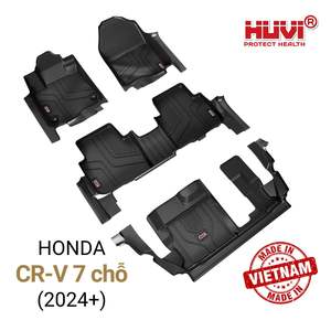 แผ่นปูพื้นทนทานต่อการลื่นแห้งเร็วสำหรับรถยนต์แผ่นรองดูดฝุ่นรถยนต์2024ฮอนด้า CRV เก็บสิ่งสกปรกขั้นสูง - Product Image 4