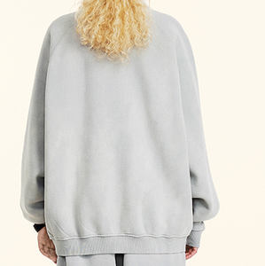 ชุดเซ็ตผ้าฟลีซบุขนสำหรับผู้ชาย ฤดูใบไม้ร่วง ปี 2026 - เสื้อคอตั้งแบรนด์แฟชั่น ซิปครึ่งตัว กางเกงขายาว และเสื้อฮู้ดแขนยาวทรงหลวม - Product Image 3