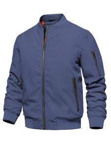 High Quality Custom Made Men's Bomber <b>Jacket</b> Logo Printed <b>Canvas</b> <b>Jacket</b> Plus Size High Quality <b>Canvas</b> Material <b>jacket</b> for men - Product Image 5