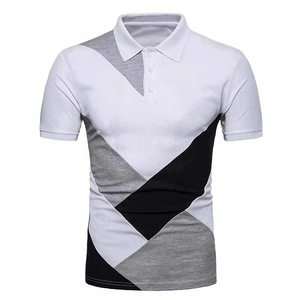 Camisetas de manga corta para hombre al por mayor Polo 100% algodón ropa informal personalizada antiarrugas Unisex transpirable polos - Product Image 1
