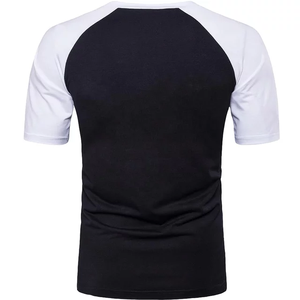 T-shirt d'été unisexe à manches courtes 100% coton col rond surdimensionné imprimé Dripping Technique T-shirt uni - Product Image 2