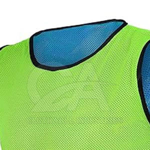 Venta al por mayor de alta visibilidad 100% poliéster tela construcción de trabajo mejor precio babero Reversible de alta visibilidad babero Reversible - Product Image 6