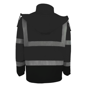 Vêtements de sécurité Veste réfléchissante imperméable Veste de sécurité pour les travailleurs de la construction et de la route Prix réduit - Product Image 3