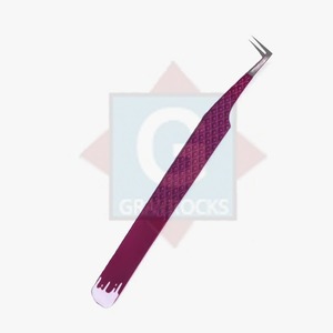 Pinzas de pestañas de alta calidad Pinzas injertadas DE PRECISIÓN DE ACERO INOXIDABLE - Product Image 1