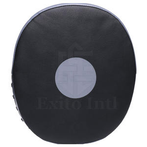 Profesional personalizado 12oz cuero Sanda Taekwondo mano objetivo pitones grano diseño Focus Pad mitones fabricante clásico guante - Product Image 4