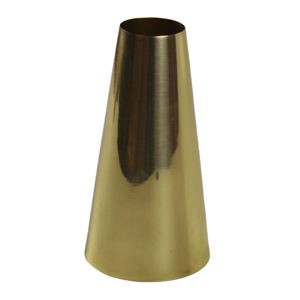 Florero de latón lujoso y superventas de color dorado jarrones de metal decorativos para el hogar de alta calidad hechos en la India a un precio competitivo - Product Image 3