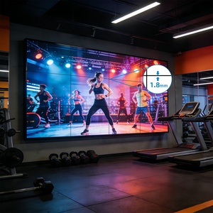 Pantalla <span class=keywords><strong>de</strong></span> Video Wall LCD <span class=keywords><strong>de</strong></span> 55 Pulgadas con Bisel <span class=keywords><strong>de</strong></span> 1.8mm, 2x2 3x3, con Gráficos y Animaciones para Eventos en <span class=keywords><strong>Tiendas</strong></span> Minoristas - Product Image 3