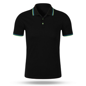 Nueva Llegada Hombres Polos Manga Corta Contraste Color Golf Ropa Moda Golf Polo Hombres Camisetas - Product Image 2