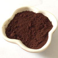 Oxyde de fer brun 686 piste en caoutchouc sol perméable avec peinture de revêtement de pigment brun fer avec poudre brun clair brun foncé