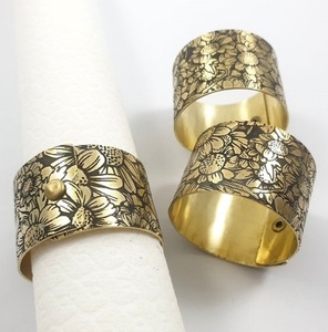 Factory Price Metal Napkin Rings Luxury Wedding Christmas Party Table Accessory <b>Kitchen</b> Accessories <b>Paper</b> Napkin Ring - Product Image 6